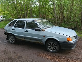2004 Lada (ВАЗ) 2114, серебристый, 120000 рублей, вид 4