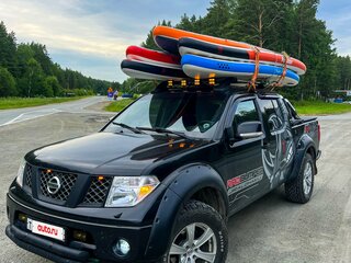 2008 Nissan Navara (Frontier) III (D40), чёрный, 1100000 рублей, вид 1