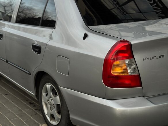 2004 Hyundai Accent ТагАЗ II, серебристый, 570000 рублей - вид 7