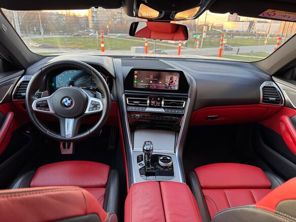 2021 BMW 8 серии Gran Coupe 840d xDrive II (G14/G15/G16), белый, 8400000 рублей - вид 12