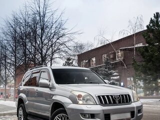 2003 Toyota Land Cruiser Prado 4-speed 120 Series, серебристый, 1990000 рублей, вид 2