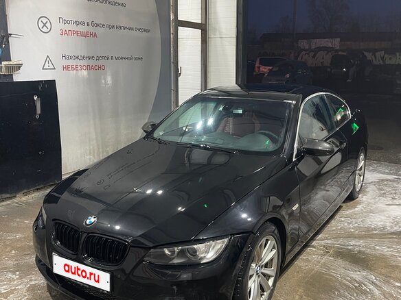 2007 BMW 3 серии 325xi V (E90/E91/E92/E93), чёрный, 880000 рублей