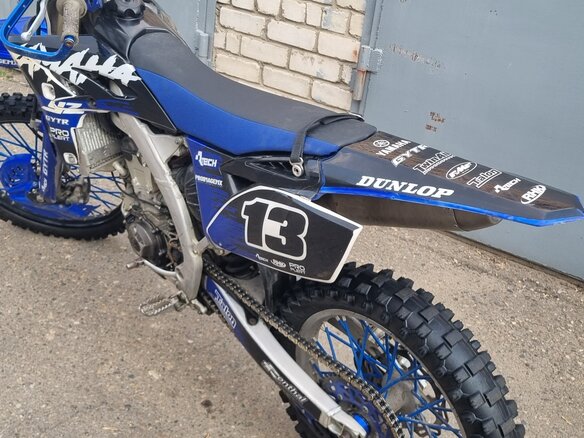 2010 Yamaha YZ250F, синий, 360000 рублей - вид 5