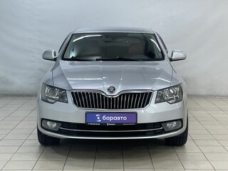 2014 Skoda Superb II Рестайлинг, серебристый, 1089000 рублей, вид 3