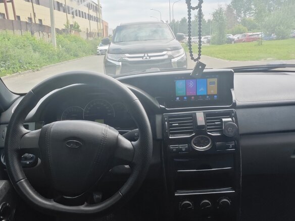 2008 Lada (ВАЗ) Priora I, зелёный, 235000 рублей - вид 7