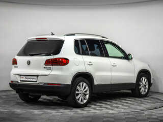 2014 Volkswagen Tiguan I Рестайлинг, белый, 1559777 рублей, вид 5