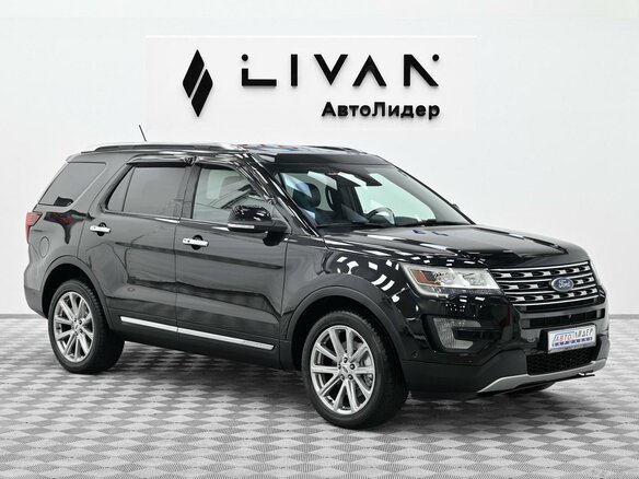 2017 Ford Explorer V Рестайлинг, чёрный, 2225000 рублей