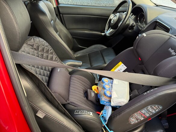 2015 Mazda CX-5 I Рестайлинг, красный, 2300000 рублей - вид 3
