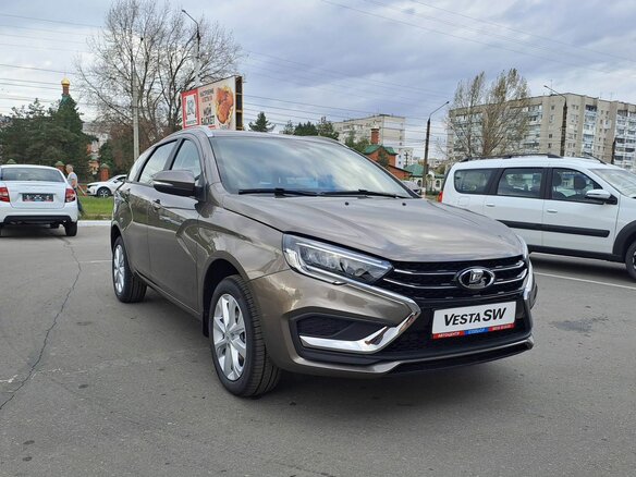 2025 Lada (ВАЗ) Vesta SW I Рестайлинг (NG), коричневый - вид 7