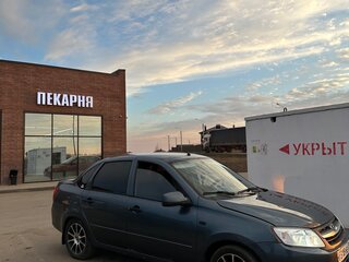 2014 Lada (ВАЗ) Granta I, серый, 270000 рублей, вид 4