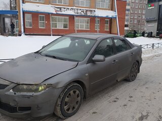 2006 Mazda 6 I (GG) Рестайлинг, серый, 179000 рублей, вид 1