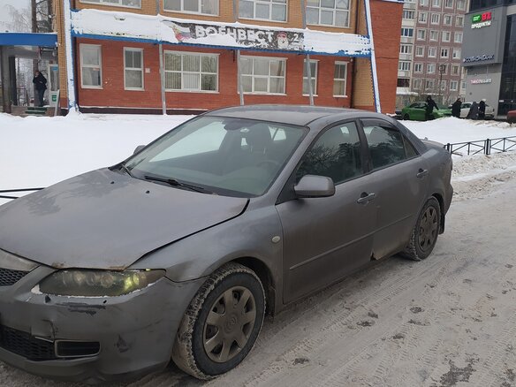 2006 Mazda 6 I (GG) Рестайлинг, серый, 179000 рублей