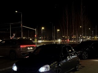 2015 Lada (ВАЗ) Priora I Рестайлинг, чёрный, 777777 рублей, вид 2