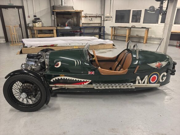 2013 Morgan 3 Wheeler, зелёный, 6900000 рублей - вид 10