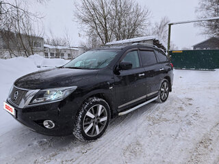 2015 Nissan Pathfinder IV, чёрный, 1690000 рублей, вид 2