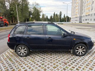2009 Lada (ВАЗ) Kalina I, синий, 240000 рублей, вид 3