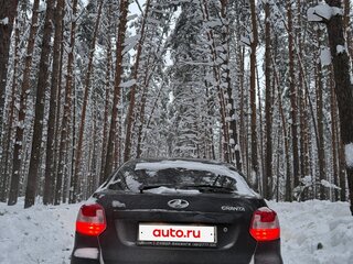 2016 Lada (ВАЗ) Granta I, чёрный, 380000 рублей, вид 5
