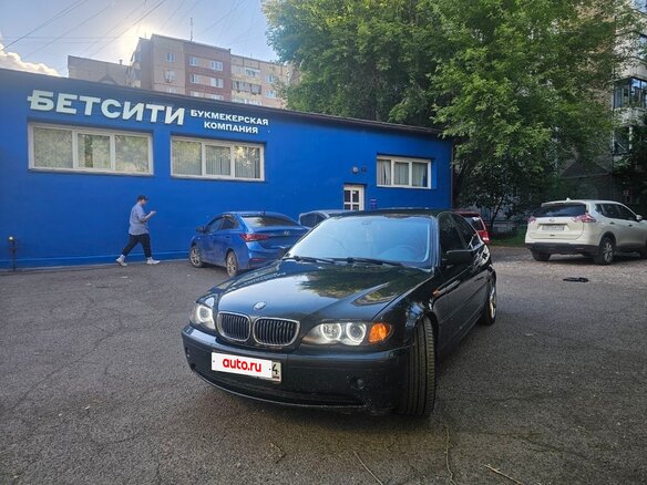2002 BMW 3 серии 320i IV (E46) Рестайлинг, зелёный, 650000 рублей