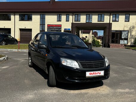 2012 Lada (ВАЗ) Granta I, серый, вид 2