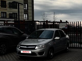 2016 Lada (ВАЗ) Granta I, серебристый, 600000 рублей, вид 1