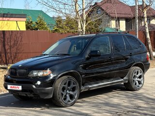 2005 BMW X5 3.0i I (E53) Рестайлинг, чёрный, 950000 рублей, вид 1