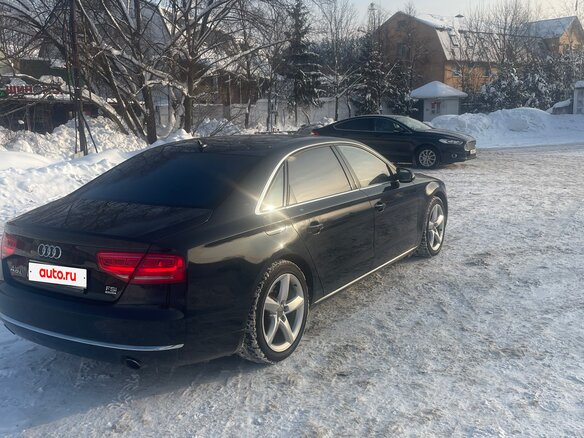 2011 Audi A8 Long III (D4), чёрный, 1900000 рублей - вид 10