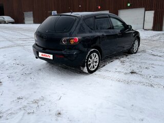 2007 Mazda 3 I (BK) Рестайлинг, чёрный, 460000 рублей, вид 3