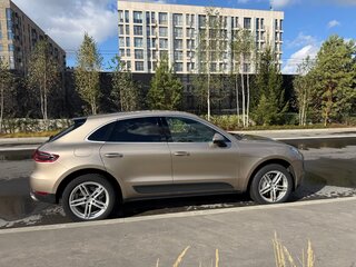 2017 Porsche Macan S Diesel I, коричневый, 4100000 рублей, вид 3