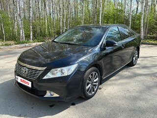2012 Toyota Camry VII (XV50), чёрный, 1330000 рублей, вид 2