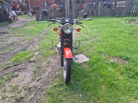 1989 Jawa 350/638, красный, 280000 рублей, вид 5
