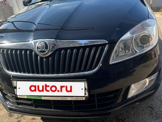 2014 Skoda Fabia II Рестайлинг, чёрный, 640000 рублей, вид 1