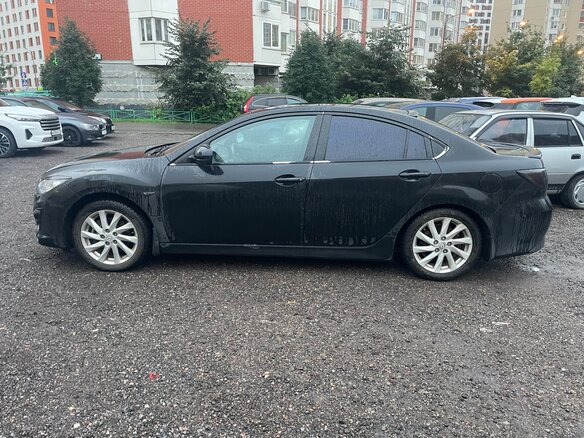 2011 Mazda 6 II (GH) Рестайлинг, чёрный, 620000 рублей - вид 6