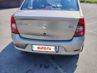 2010 Renault Logan I Рестайлинг, серебристый, 535000 рублей, вид 3