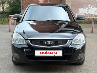 2017 Lada (ВАЗ) Priora I Рестайлинг, чёрный, 560000 рублей, вид 2