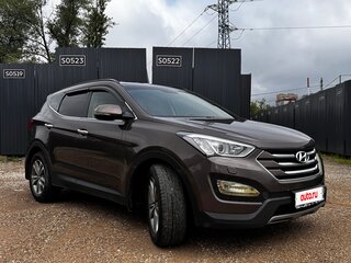 2014 Hyundai Santa Fe III, коричневый, 1550000 рублей, вид 2