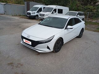 2021 Hyundai Elantra VII (CN7), белый, 2100000 рублей, вид 1
