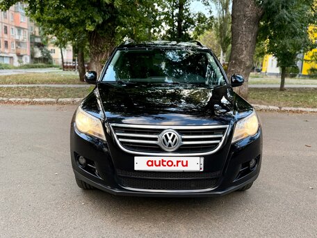 2008 Volkswagen Tiguan I, чёрный, 940000 рублей, вид 2