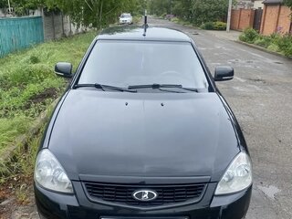 2013 Lada (ВАЗ) Priora I Рестайлинг, чёрный, 425000 рублей, вид 2