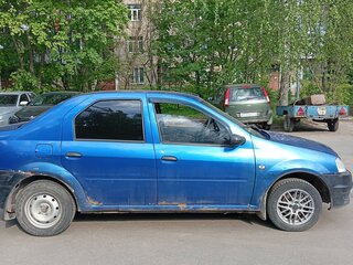 2005 Renault Logan I, синий, 270000 рублей, вид 3