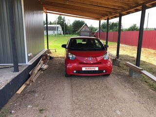 2009 Toyota iQ, красный, 495000 рублей, вид 1