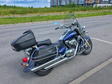 2004 Suzuki Boulevard C90, синий, 700000 рублей, вид 5