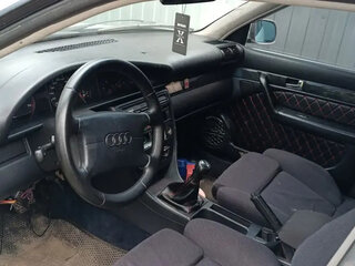 1991 Audi 100 IV (C4), серебристый, 100000 рублей, вид 3