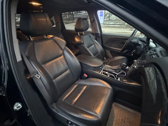 2008 Acura MDX II, чёрный - вид 6