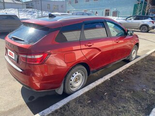 2021 Lada (ВАЗ) Vesta SW I, красный, 1050000 рублей, вид 3