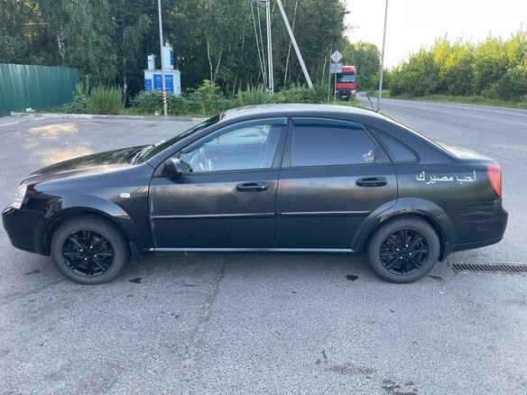 2007 Chevrolet Lacetti I, чёрный, 270000 рублей - вид 6