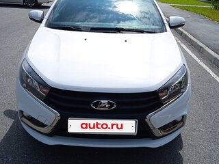 2018 Lada (ВАЗ) Vesta I, белый, 850000 рублей, вид 1