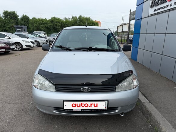 2011 Lada (ВАЗ) Kalina I, серебристый, 325000 рублей - вид 4