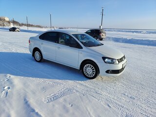 2014 Volkswagen Polo V, белый, 1150000 рублей, вид 1