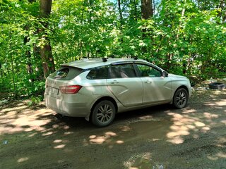 2019 Lada (ВАЗ) Vesta SW I, серебристый, 950000 рублей, вид 2