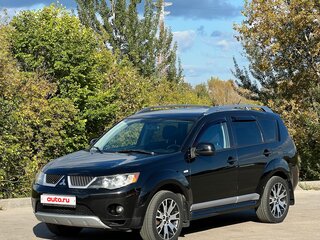 2008 Mitsubishi Outlander II, чёрный, 930000 рублей, вид 1